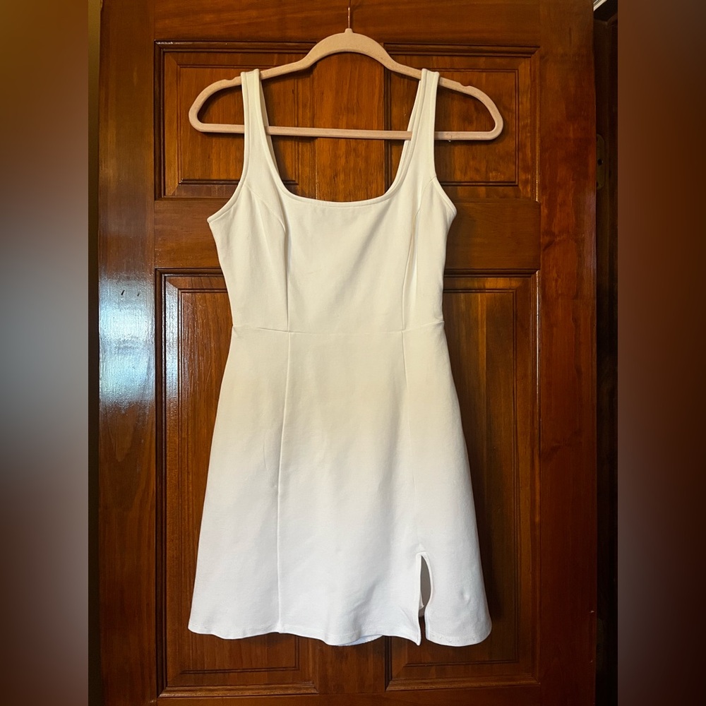 Lulu's Always Admired White Sleeveless Mini Dress